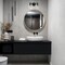 Designers Fountain Summer Jazz 16 in. 2-Light Matte Black Vanity Light with Clear Glass Shades for Bathrooms D310M-2B-MB - alternate 3